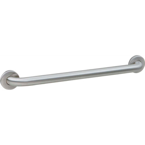 Bobrick® 1-1/4" Dia. Straight Satin Grab Bar 42"W - 5806X42