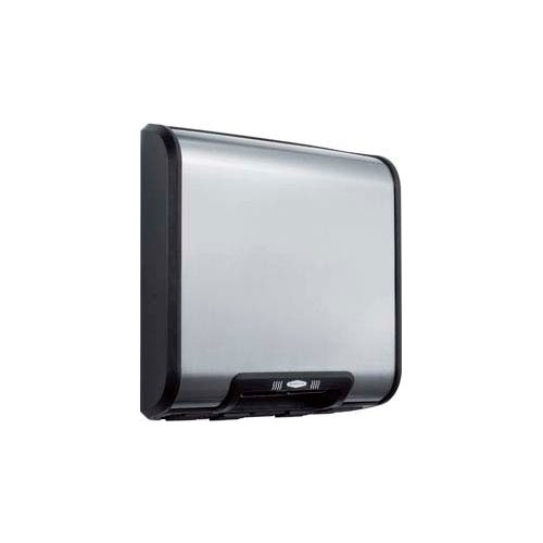 Bobrick&#174; TrimLine&#153; Automatic Surface Mount Hand Dryer, ADA Compliant, Black Stainless,115V