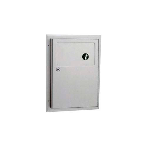 Bobrick&#174; ClassicSeries&#153; Partition Mounted Sanitary Disposal - B354