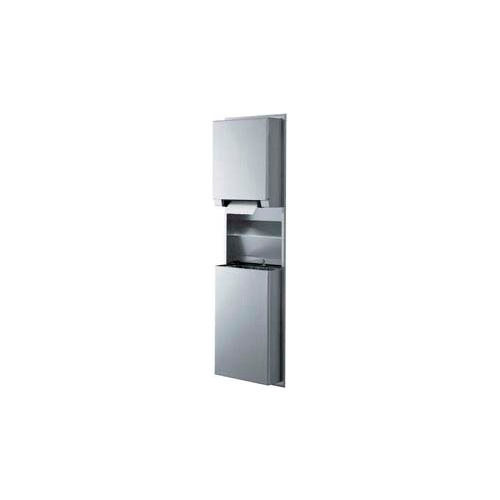 Bobrick&#174; ClassicSeries&#153; Recessed Convertible Automatic Paper Towel Dispenser/Receptacle