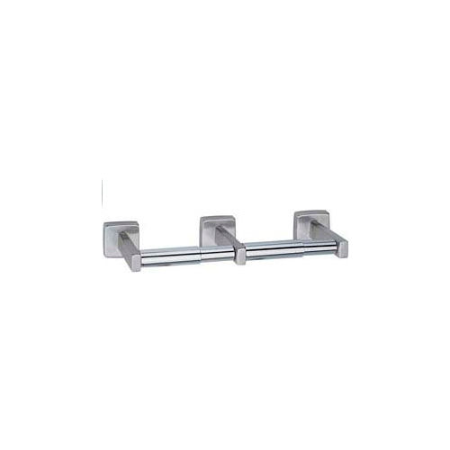 Bobrick® Surface Mounted Double Tissue Dispenser - Bright Polished - B686