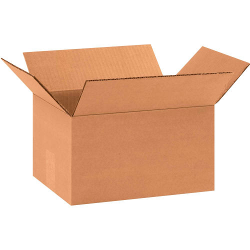 Global Industrial™ Cardboard Corrugated Boxes, 11-1/4"L x 8-3/4"W x 5"H, Kraft - Pkg Qty 25