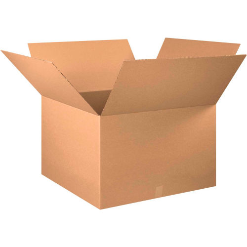 Global Industrial™ Cardboard Corrugated Boxes, 30"L x 30"W x 20"H, Kraft - Pkg Qty 10
