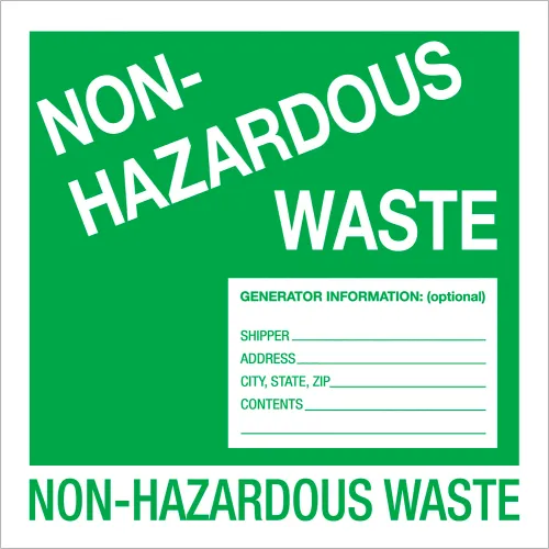 1 3/8 x 2 1/4 - Consumer Commodity ORM-D-AIR Labels 500/Roll