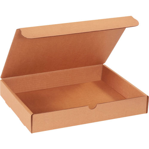 Global Industrial™ Corrugated Literature Mailers, 13"L x 10"W x 2"H, Kraft - Pkg Qty 50