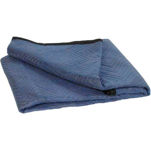 Global Industrial&#153; Economy Moving Blankets 72&quot; x 80&quot; Blue, 6 Pack