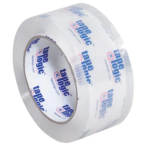 Tape Logic Tamper Evident Security Tape - Red On White, 2 Inch Width, 110 Yards Long, 2.5 Mil Thick (Case Of 6 Rolls)