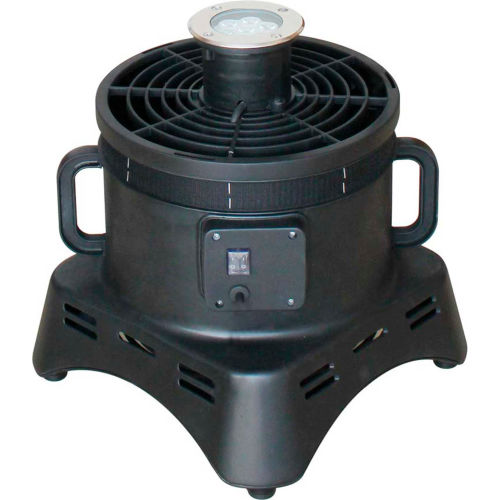 XPOWER 12" Tube Man Inflatable Blower Fan with LED Lights, 1/3 HP, 2800 CFM - BR-430L