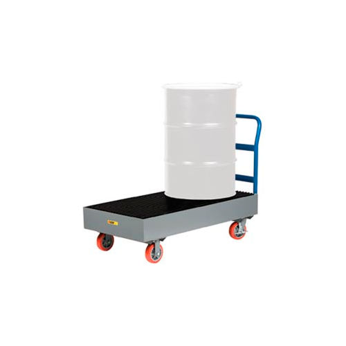 Little Giant® Spill Containment Cart SSB51256PYBK 33 Gallon Capacity