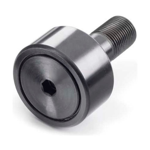 TRITAN Cam Follower, Sealed, Hex Head, 7/8"L Stud, 0.5"W Roller, 0.75" Roller Dia.