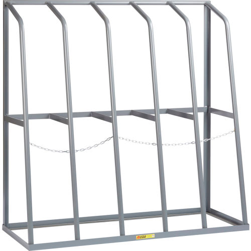Little Giant® BR-2460-60 Vertical Bar Rack 24"D x 60"W x 60"H - 5 Bays, 1500 LB Cap. Per Bay