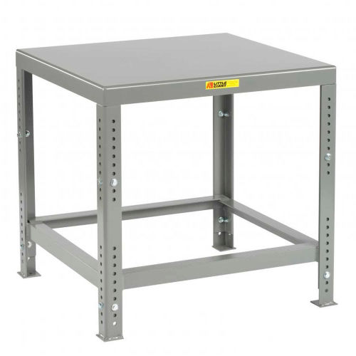 Little Giant® Stationary Machine Table W/ Adj Angled Leg, Steel Square