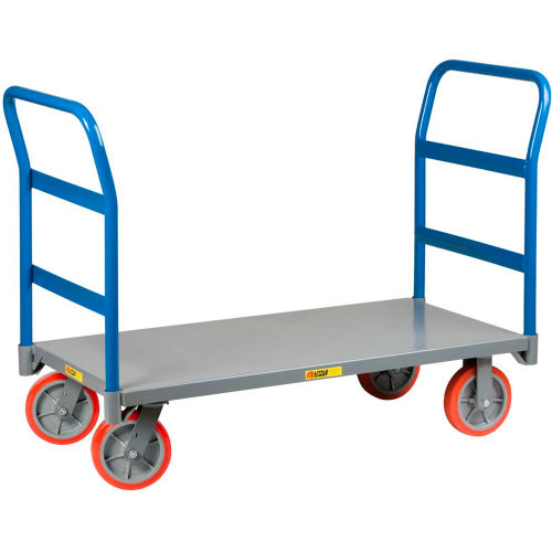Little Giant® Double Handle Platform Truck NBB-2436-8PY-2H - 36 x 24 3600 Lb. Cap.