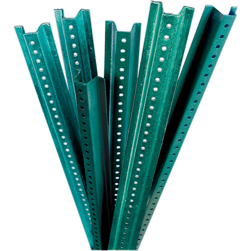 Brady® UChannel Sign Post, 10'H, Green, 97205