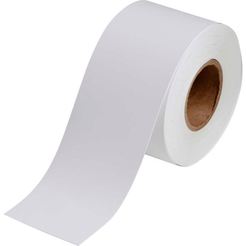 Brady® J20C-2500-2551 BradyJet™ Polyester Tag 2.5"W x 100'L, White
