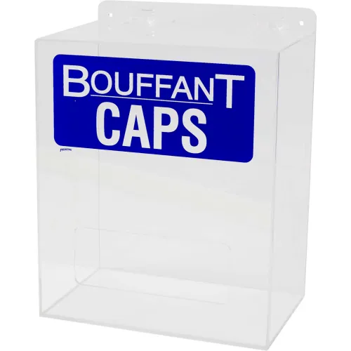 Brady® PD524E Bouffant Cap Dispenser, Acrylic, 12"W x 14"H
