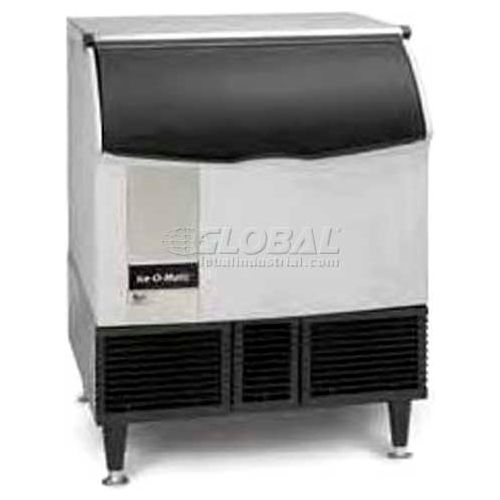 Cube Ice Maker, Undercounter, Water-Cooled, Approx 232 Lb Production Half Size Cube