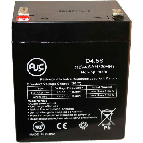 AJC® Technacell TC1245 12V 4.5Ah Emergency Light Battery