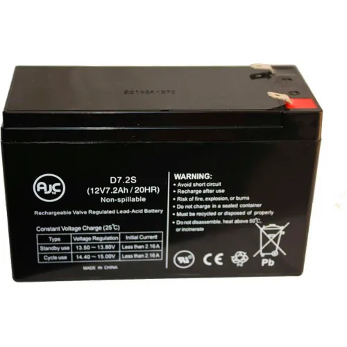 AJC® Vision CP1250H, CP 1250H 12V 5Ah UPS Battery