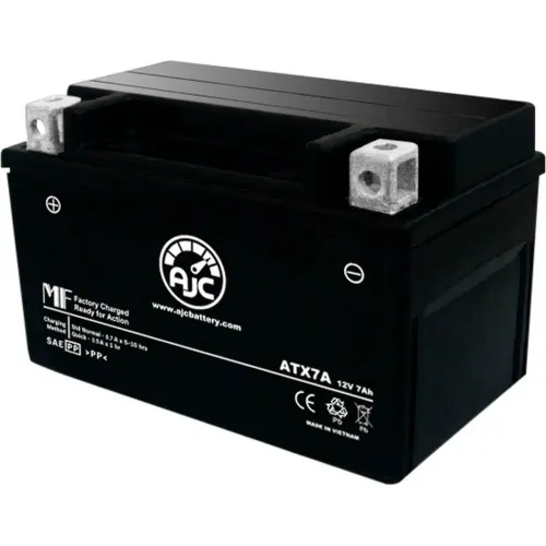 Kazumamacyan　0425 AJC Battery Kazuma Meerkat 50 50CC ATV Battery (2005-2006), 7 Amps