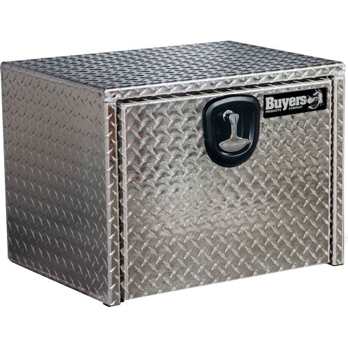 Buyers Aluminum Underbody Truck Box w/ T-Handle - 18x18x30 - 1705103