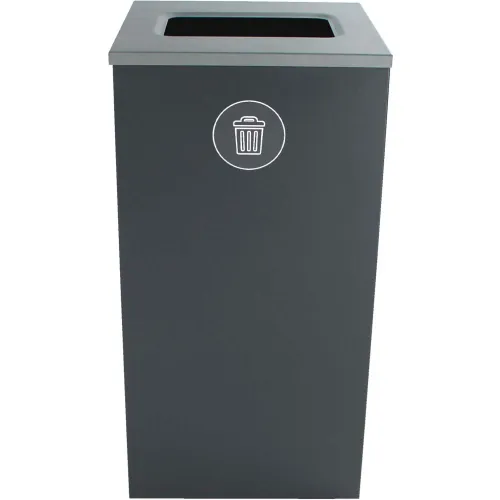 Busch Systems Spectrum Cube - Waste - 24 Gallon, Gray - 101140