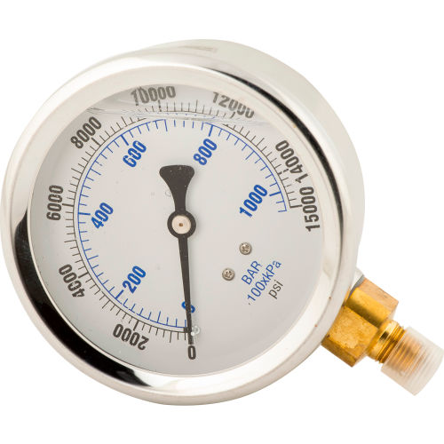 BVA Hydraulic Pressure Gauge, 4