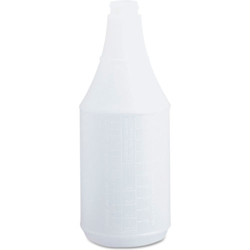 Boardwalk® Embossed Spray Bottle, 24 oz., Clear, 24/Case