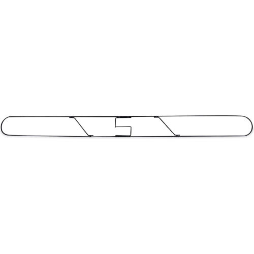 60" x 5" Zinc Plaged Clip-On Dust Mop Frame - BWK1460