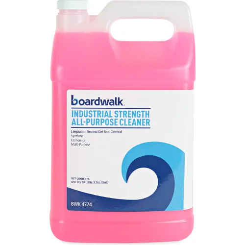 Boardwalk 570600-41ES01 1 Gallon Bottle Unscented Industrial Strength Glass Cleaner (4/Carton)