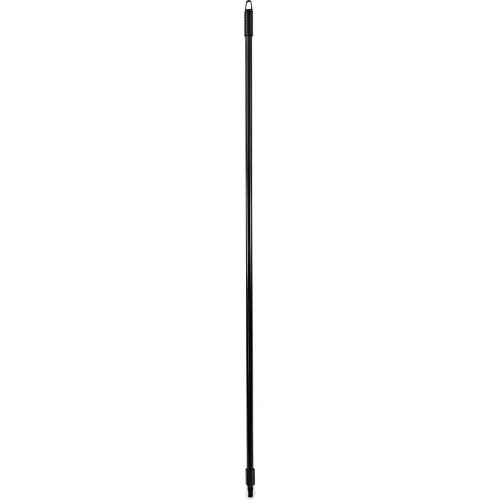 Boardwalk® Fiberglass Broom, Nylon Plastic Threaded End, 1" x 60", Black