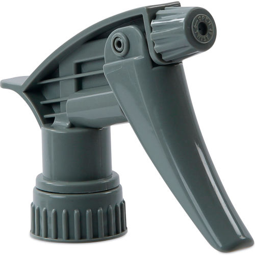Boardwalk® Chemical-Resistant Trigger Sprayer with 7-1/4" Tube, Gray - 24 Sprayers