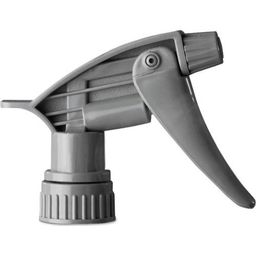 Boardwalk® Chemical-Resistant Trigger Sprayer with 9-1/2" Tube, Gray - 24 Sprayers