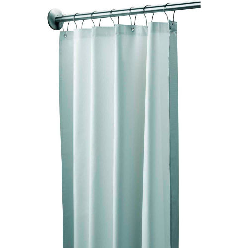 Bradley Corporation 48 X 72 Shower Curtain, Vinyl - 9533-487200