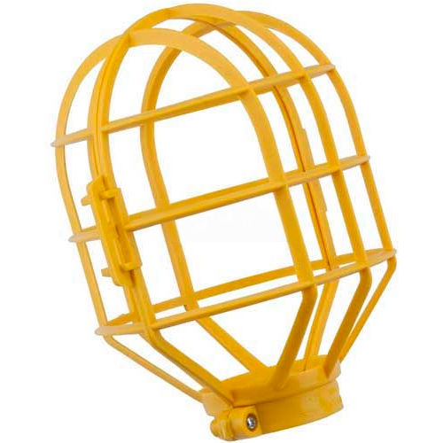 Bayco&#174; Replacement Lamp Guard For String Light Sl-166, Plastic, Yellow - Pkg Qty 20