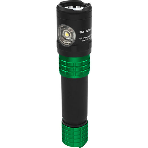 Nightstick Metal DualLight™ Rechargeable Flashlight, 900 Lumens, Green