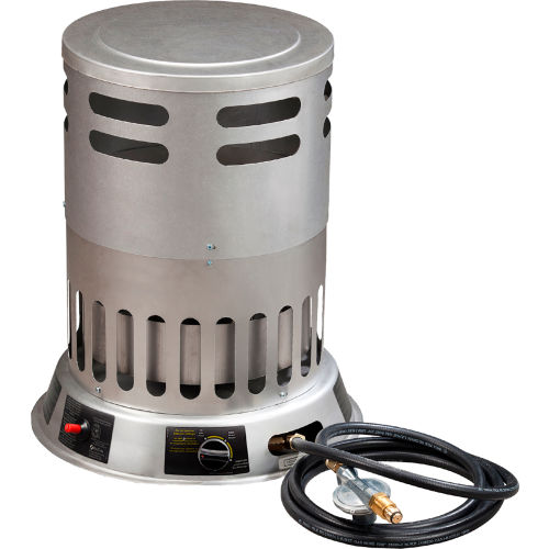 Avenger Propane Convection Heater, Silver, 80000 BTU