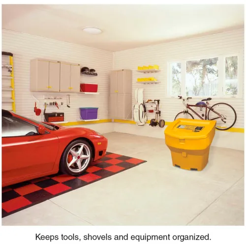 Wall-Mounted Garage Storage Bins - 30-Compartment Garage