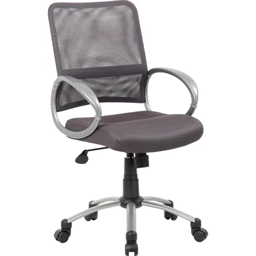 Mesh Back Task Chair Black - Boss Office Products