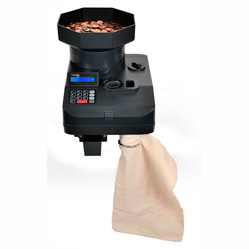 Cassida Ultra Heavy Duty Coin Counter/Off-Sorter C850 - 2-Speed Motorized Hopper, 6500 Coin Capacity