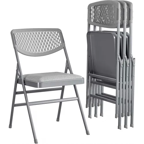 Black mesh folding discount chairs