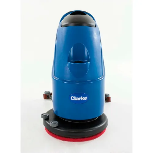 Clarke MA30 13B 14 Cordless Walk Behind Cylindrical Floor Scrubber with  Fast Charger - 1.6 Gallon