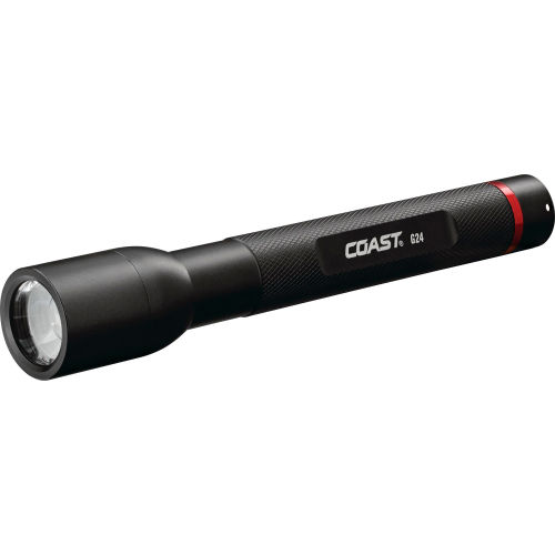 Coast G24 LED Flashlight, 200 Lumens Black