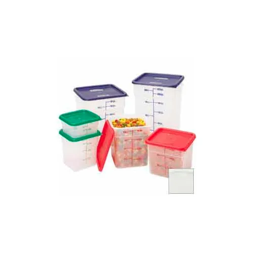 Cambro CamSquares® 8 Qt. Translucent Square Polypropylene Food Storage  Container