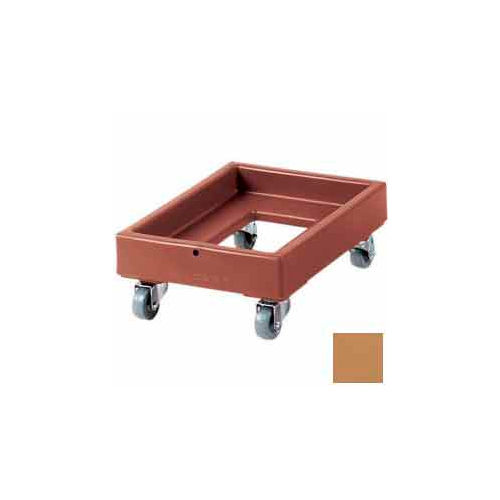 Cambro CD1420157 - Camdolly Milk Crate Coffee Beige Load Capacity 350 lbs.
