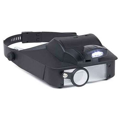 Carson&#174; LV-10 LumiVisor&#8482; LED Lighted 2x/3x/5x/6x Head Worn Magnifier