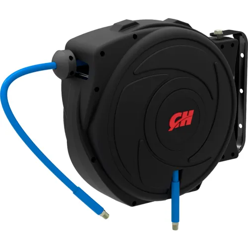 Campbell Hausfeld Retractable Air Hose Reel, 50' x 3/8