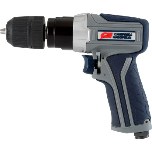 Campbell Hausfeld Reversible 3/8" Air Drill, Keyless