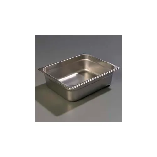 12'' x 10'' Stainless Steel Pans Available in 2 1/2'' x 4'' Depth