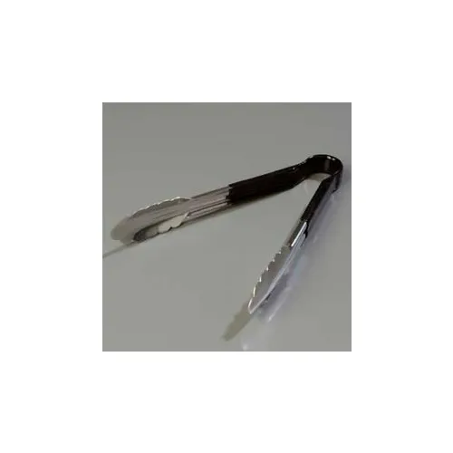 Carlisle Foodservice Products Flo 607560-03 Spectrum Tong S/S 9.5"Bl Ack(1) FLO 607560-03